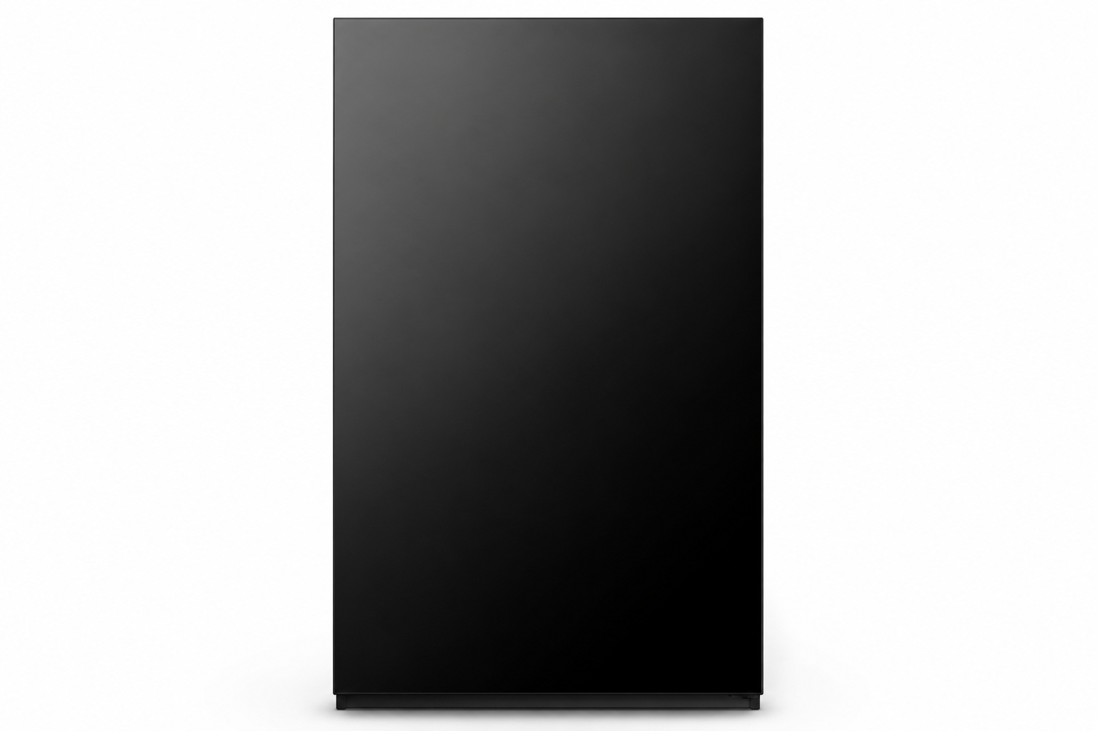 Black seamless door